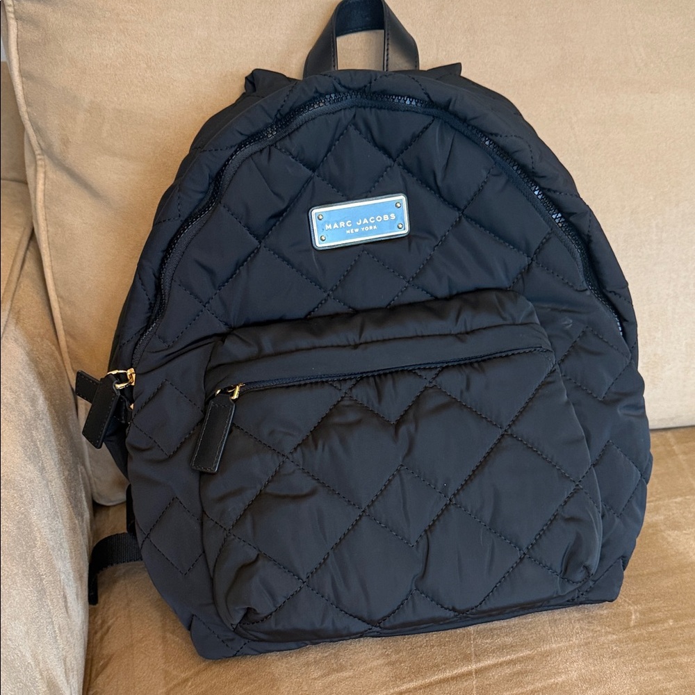 Marc Jacobs Quilted Black Backpack